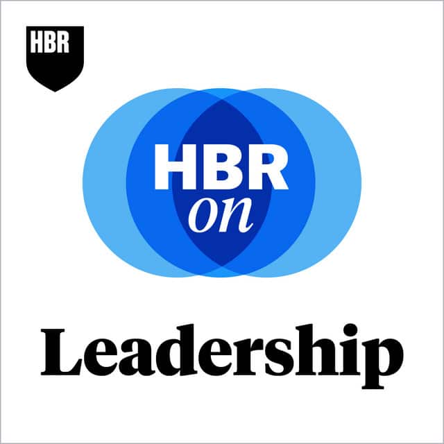 HBR On Leadership podcast artwork