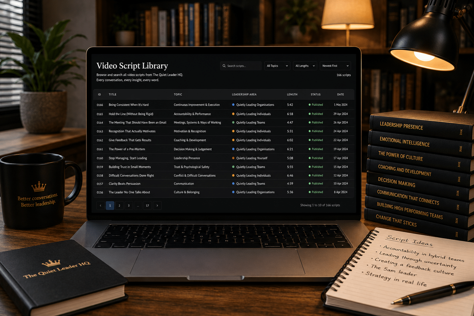Video Script Library